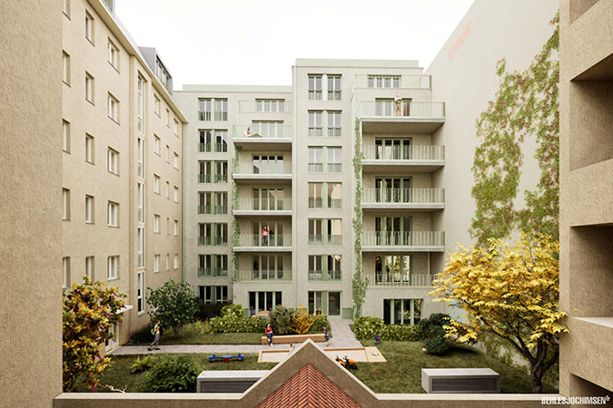 Ansicht Hof